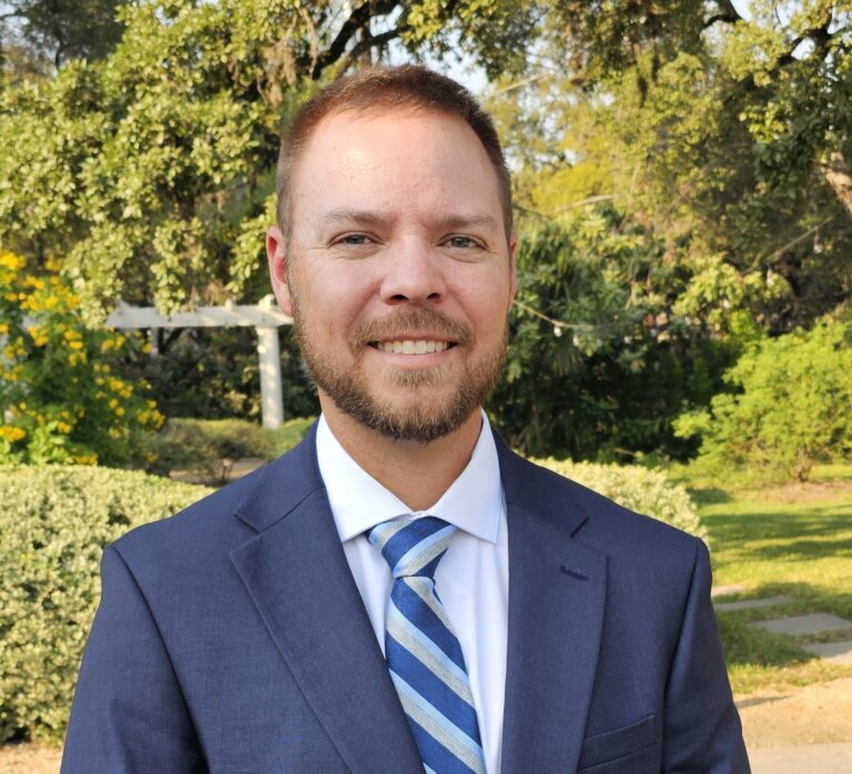 Man smiling at camera